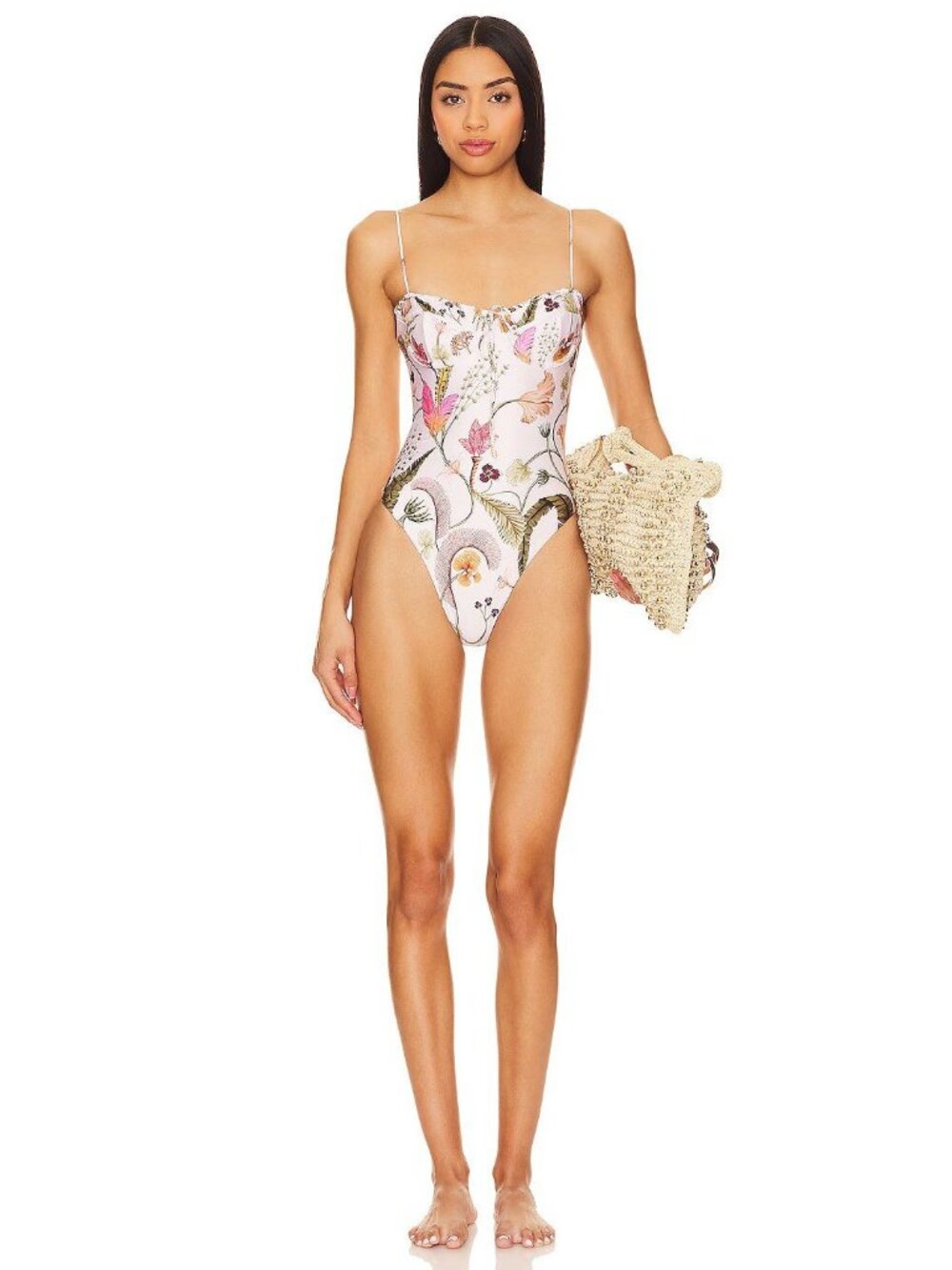 Agua by Agua Bendita Ebano Habitat One Piece Multicolor Womens Size Large